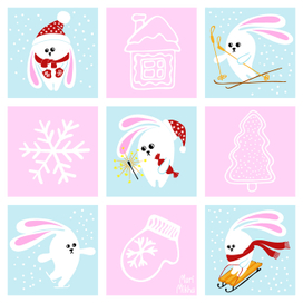 Новогодний кролик