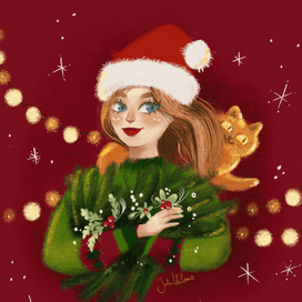 Новогодняя открытка