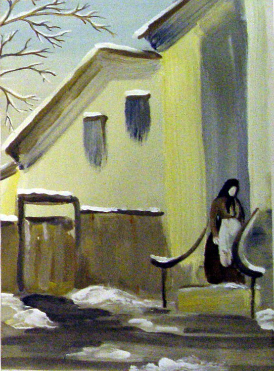 Эскиз к сказкам Андерсена