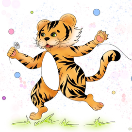 Счастливый кот