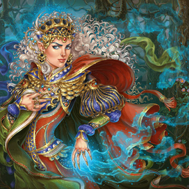 Эльфийская колдунья