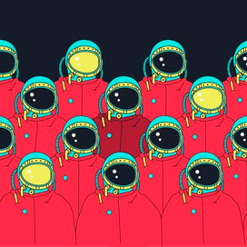 Космонавты