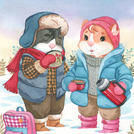 Зимняя прогулка