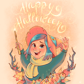 Осенняя открытка