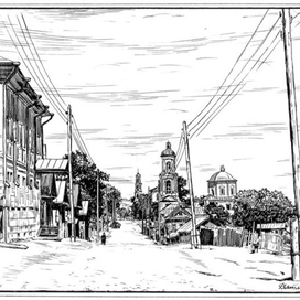 Юрьевец. Георгиевская улица.