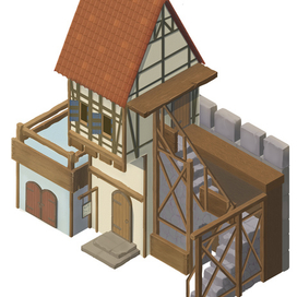Дом в изометрии