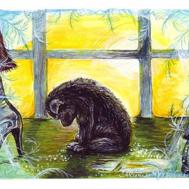 Брошенный щенок