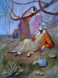 Иллюстрация к стихам Омара Хайама