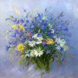 Букет из луговых цветов