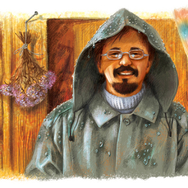 Папа- "волшебник"