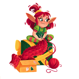 Новогодний эльф