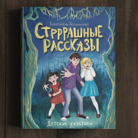 Иллюстрация для обложки детского ужастика