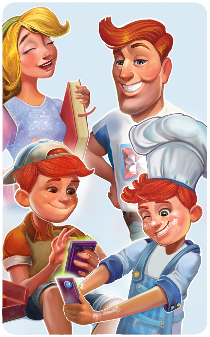 Иллюстрация для детской книги