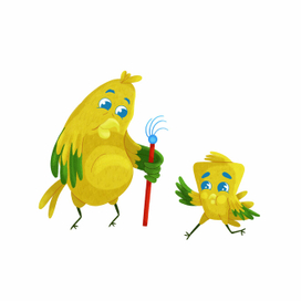 Попугаи аратинга