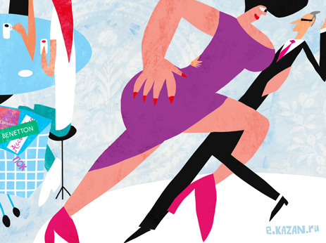 танцы в гипермаркетах