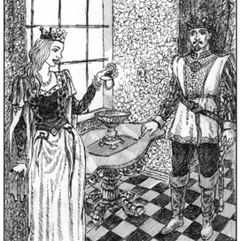 Иллюстрация к сказке "Слёзы фей"