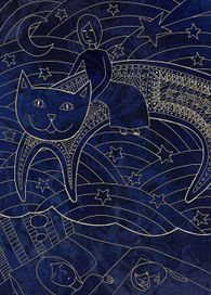 Сновидения и тёплые коты (тёмная)