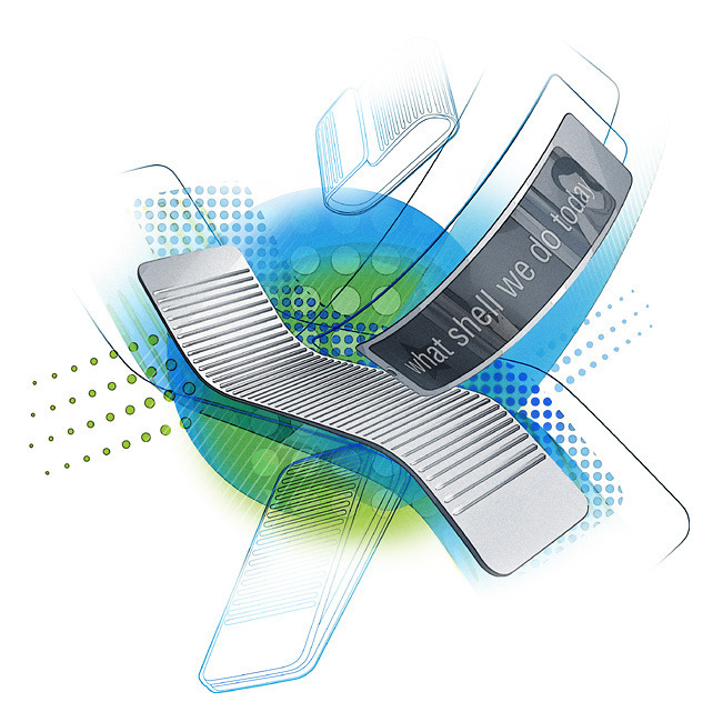 Концепт Nokia 888. Для журнала "Афиша"