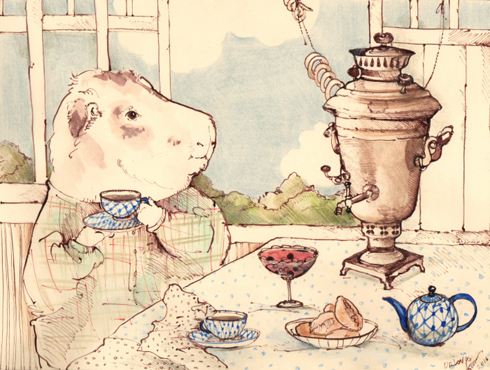 Чайная пара