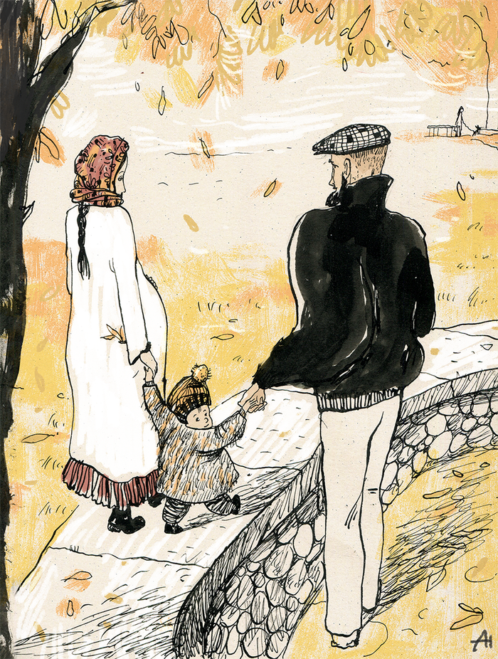 Иллюстрация к стихотворению Романа Выходова