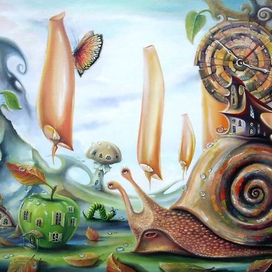 Полёт фонариков после дождя.