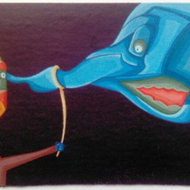 Человек-слон.