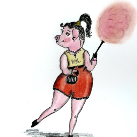 Сладкая вата 