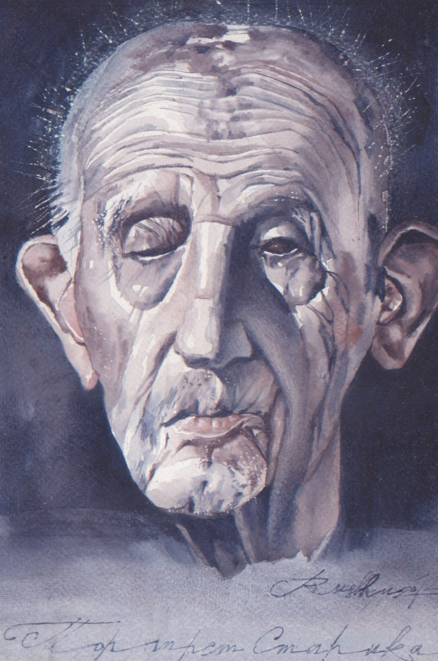 Portrait of an old man
