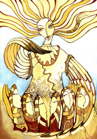 Северные легенды.О том как сотворили людей