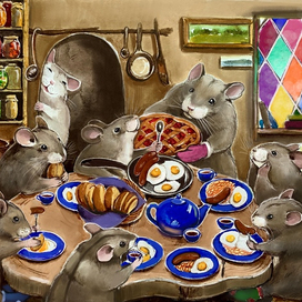 Завтрак у Бабушки Мыши