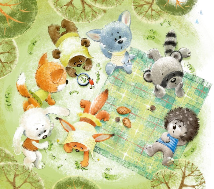 Весна. Первые росточки.