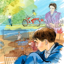 Журнальная  иллюстрация.