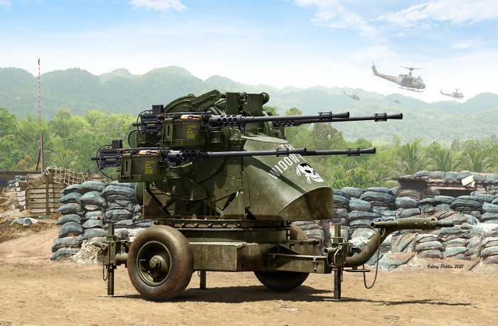 M 45 Quadmount ( box art for Dynamo-models )