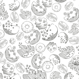 Фон хлопьев