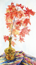 алый пожар кленов