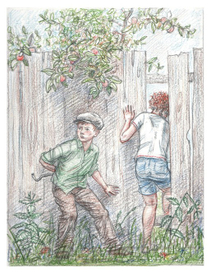 иллюстрация. Юрий Третьяков "Толстый мальчишка Глеб"(Речь 2015)