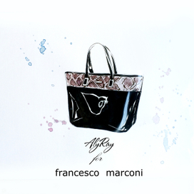 Watercolor for Francesco Marconi