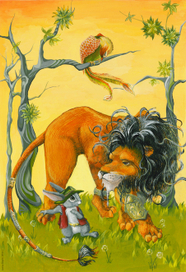 Лев и Заяц