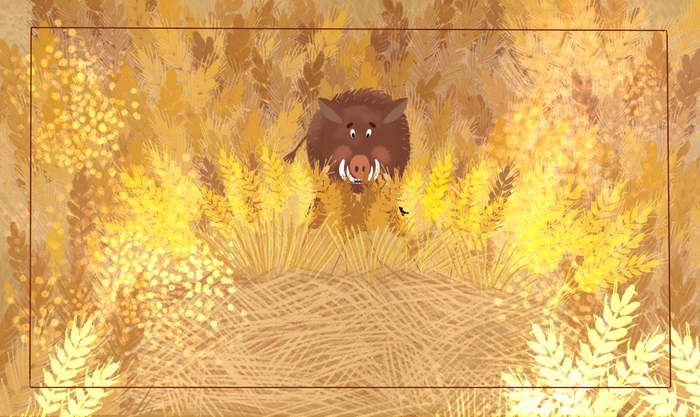 Фон для мультфильма "Ася и Вася"