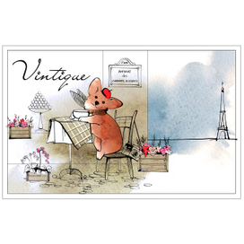 Барни в Париже