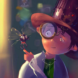 Стимпанк шляпник - Производитель роботов