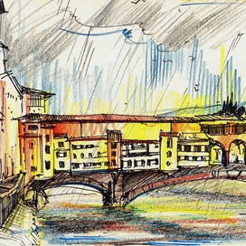 Флоренция.пленер.