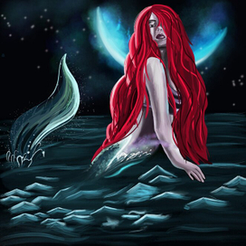 Дикий взгляд русалки