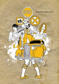 stop this yellow shit!