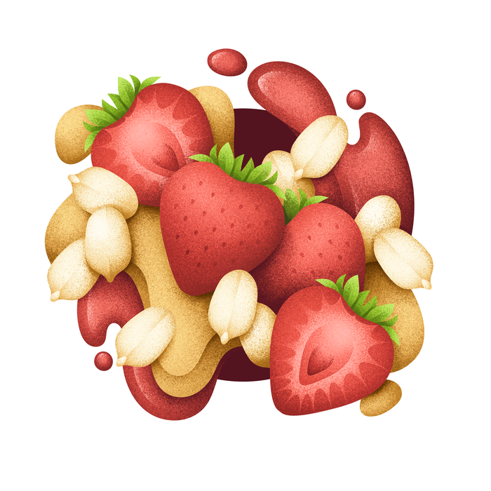CirC Bites: Peanut, strawberry & peanut butter