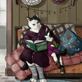 Бабушка и внучка