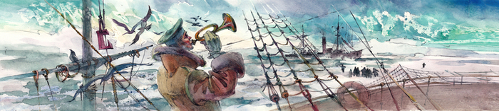 Марина Алёшина "Рождество в северных льдах"