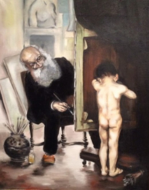 копия масло 50/40 (peel paul the modest model (1889))