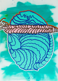 капуста и гусеница