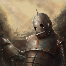 ржавый робот